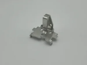 Custom AL1050 aluminum stamping heat sink bracket manufactured for power tool controller applications