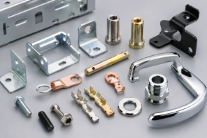Electroplating for precision metal parts with zinc, nickel, copper, tin, chrome and black nickel finishes