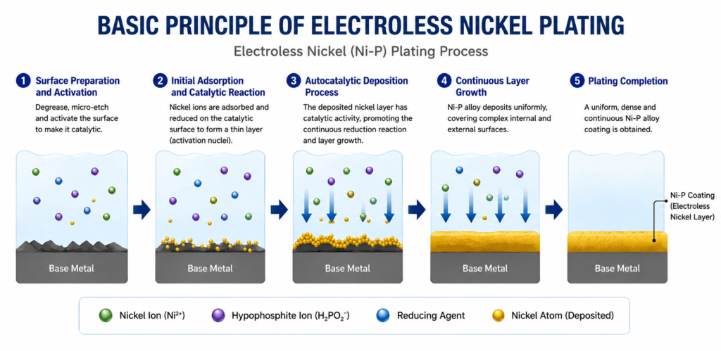 Principle of electroless nickel plating