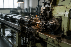 Automatic lathe machining services for precision turned metal parts