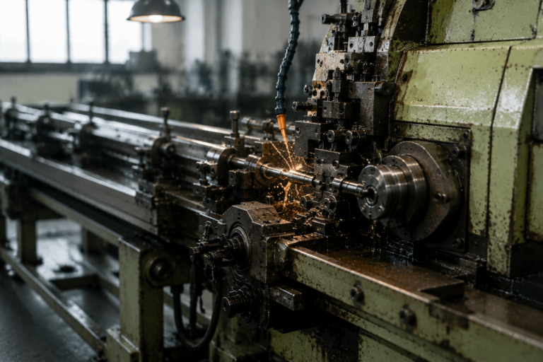 Automatic lathe machining services for precision turned metal parts