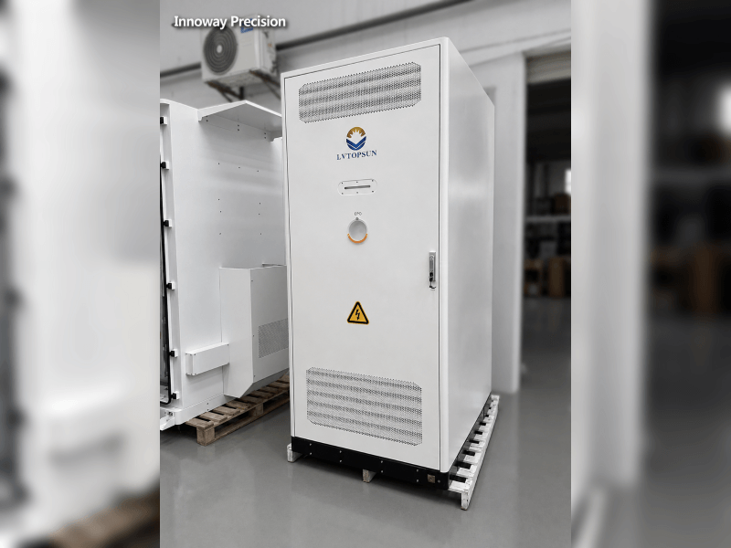 Custom sheet metal cabinet enclosure for 125kW 261kWh C&I liquid cooling energy storage system