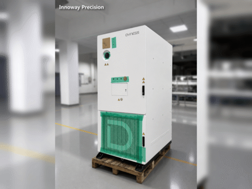 Precision fabricated metal enclosure for energy storage system with powder coated sheet metal panels