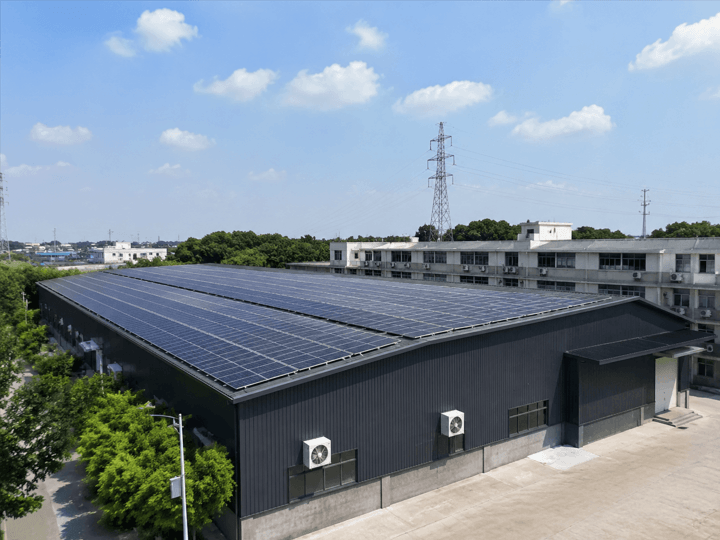 Solar powered manufacturing factory of Innoway Precision