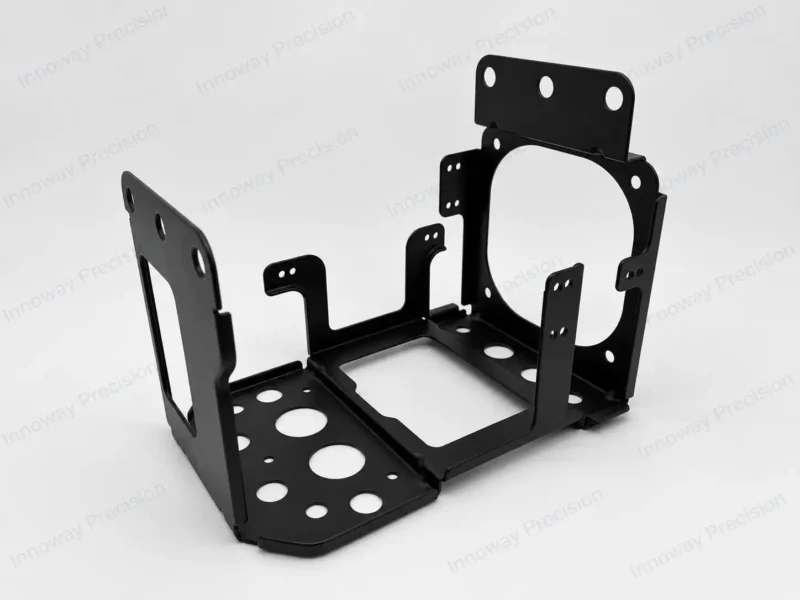 Finished Custom Automotive Compressor Base Finished custom automotive compressor base manufactured by Innoway Precision