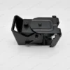 Adjustable Monitor Wall Mount Bracket – Joint Details Close-up of an adjustable monitor wall mount bracket showing the pivot connection, fastening bolts and formed metal housing.