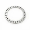 Close-up of a precision stamped ring for automotive transmission applications
