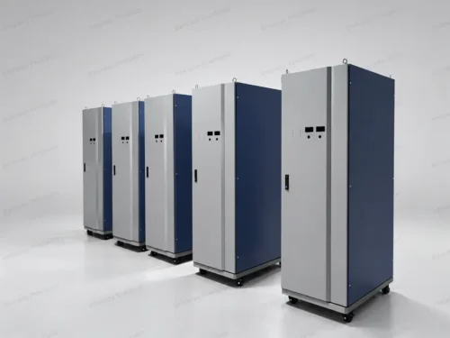 Custom Sheet Metal Liquid Cooling Cabinets – Finished Products Custom sheet metal liquid cooling cabinets with precision fabricated enclosures and powder-coated panels.