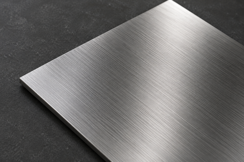 brushed metal parts