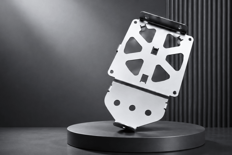 Precision stamped SGCC heat dissipation bracket for coffee machine applications
